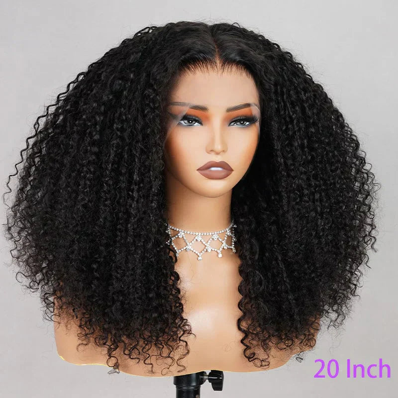 6x5 Pre-cut shortGlueless Wig - Kinky Curly