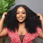 6x5 Pre-cut shortGlueless Wig - Kinky Curly