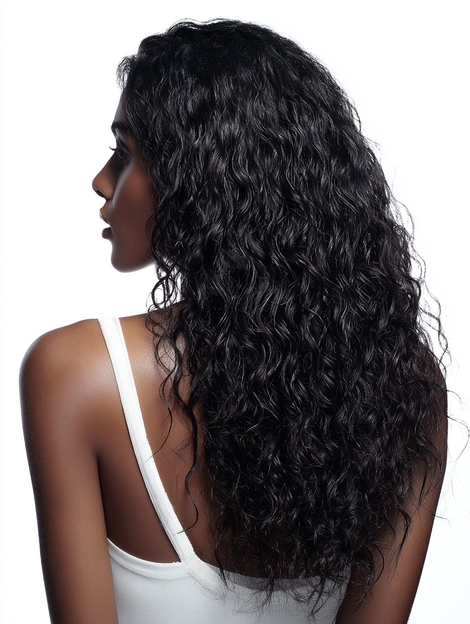Raw Water Wave Clip-in Hair Extensions  (Set of 8)